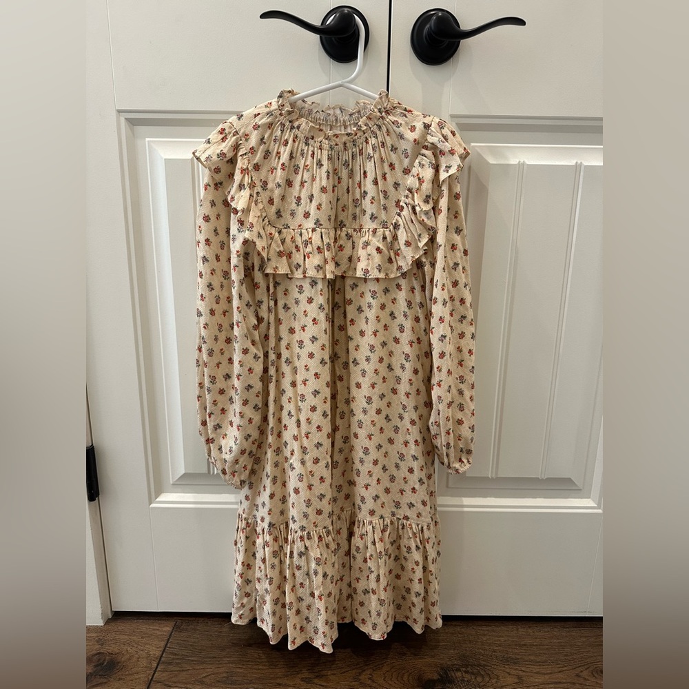 Zara girls floral dress